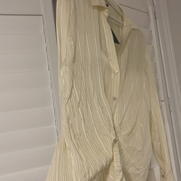 Massimo dutti off white shirt - Picture 2 of 6